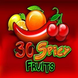 30 Spicy Fruits online game logo by Amusnet Interactive on rollxos.com.de