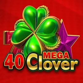 Logo of 40 Mega Clover from Amusnet Interactive at Rollxo Casino