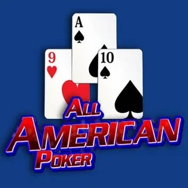 All American Poker slot logo by RTG (Reel Time Gaming) at Rollxo CasinoAll American Poker