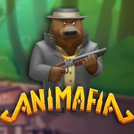 Animafia slot logo by Peter & Sons at Rollxo CasinoAnimafia