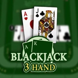 Blackjack 3H (Habanero) logo by Habanero at Rollxo CasinoBlackjack 3H (Habanero)