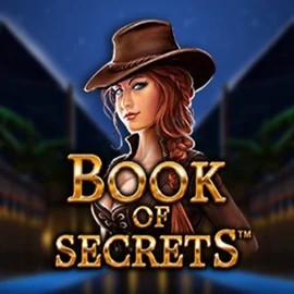 Book of Secrets slot logo by SYNOT Games at Rollxo CasinoBook of Secrets