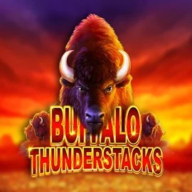 Buffalo Thunderstacks game by Amatic Industries – logo hosted on Rollxo Casino