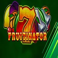 Logo of Fruitinator Jackpot King from Blueprint Gaming at Rollxo Casino