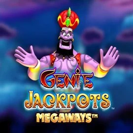 Genie Jackpots Megaways logo by Blueprint Gaming at Rollxo CasinoGenie Jackpots Megaways
