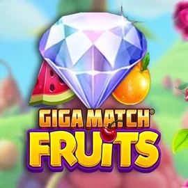 Giga Match Fruits logo by RubyPlay at Rollxo CasinoGiga Match Fruits