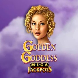 Logo of Golden Goddess Megajackpots from IGT at Rollxo Casino