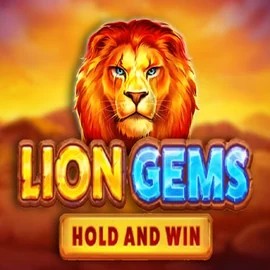 Lion Gems Hold and Win slot logo by Playson at Rollxo CasinoLion Gems Hold and Win