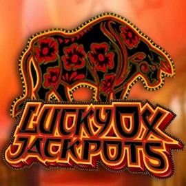 Logo of Lucky Ox Jackpots from Rival at Rollxo Casino