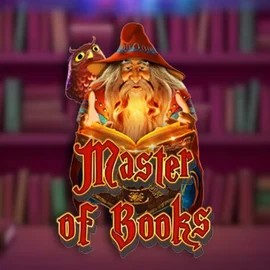 Master of Books slot logo by Swintt at Rollxo CasinoMaster of Books