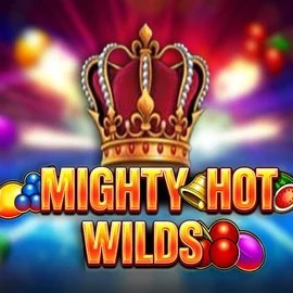 Mighty Hot Wilds online game logo by Inspired Gaming on rollxos.com.de