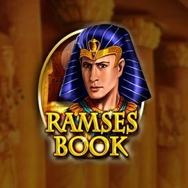 Ramses Book Deluxe slot logo by Gamomat at Rollxo CasinoRamses Book Deluxe
