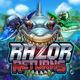 Logo of Razor Returns from Push Gaming at Rollxo Casino