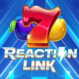 Reaction Link slot logo by Playtech at Rollxo CasinoReaction Link