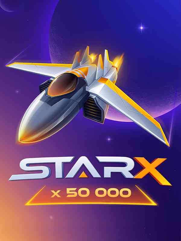 Logo of StarX from 100HP Gaming at Rollxo Casino