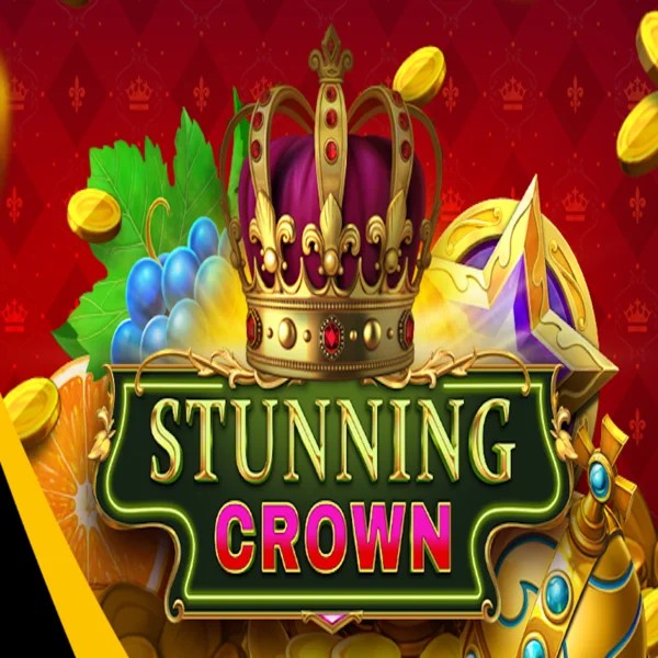 Stunning Crown logo – Slots by BF Games at Rollxo Casino