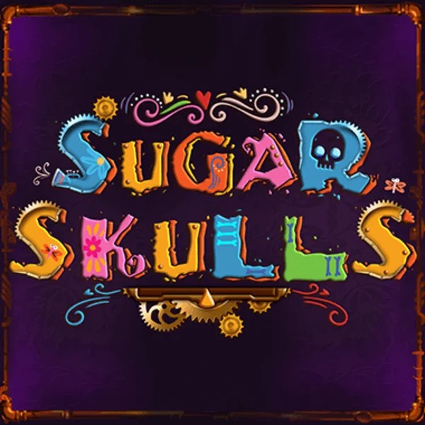 Logo of Sugar Skulls from Booming Games at Rollxo Casino