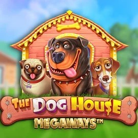The Dog House Megaways logo – Slots by Pragmatic Play at Rollxo Casino