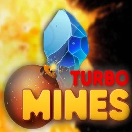 Turbo Mines logo by Turbo Games at Rollxo CasinoTurbo Mines